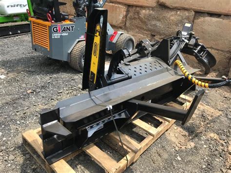 skid steer log processor|skid steer mounted wood processor.